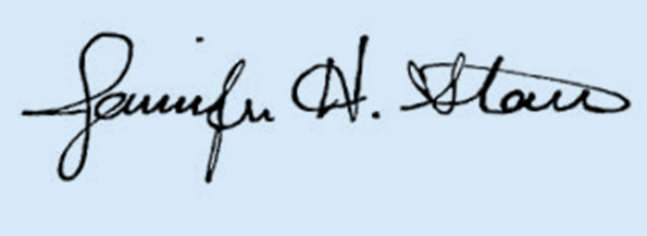 Jenny Starr's Signature