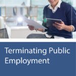A person sitting at a desk holding papers and a tablet, above the text "Terminating Public Employment" and the OPERS logo.